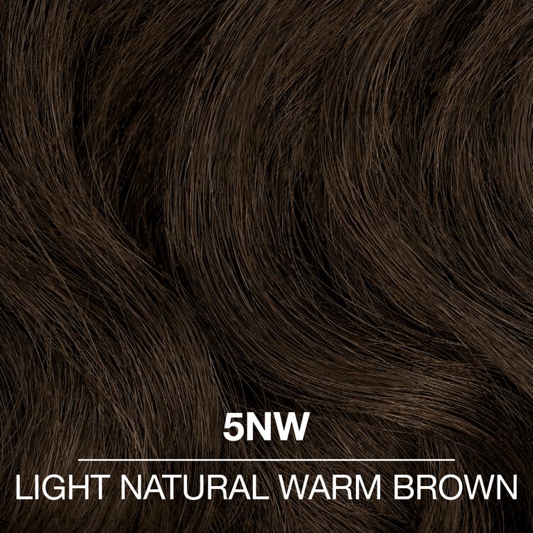 5NW Light Natural Warm Brown Permanent Liquid Hair Color
