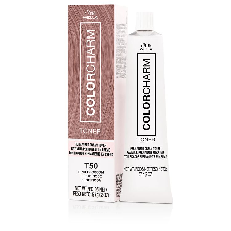 T50 Pink Blossom Permanent Cream Toner