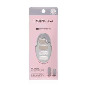 Tangled Pewter Semi-Cured Art Gel Strips