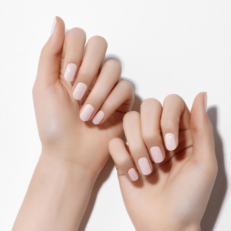 Powder Pink Semi-Cured Color Gel Strips