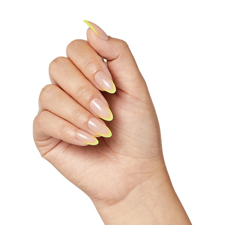 Salon Acrylic French Color Press-On Nails - Hype