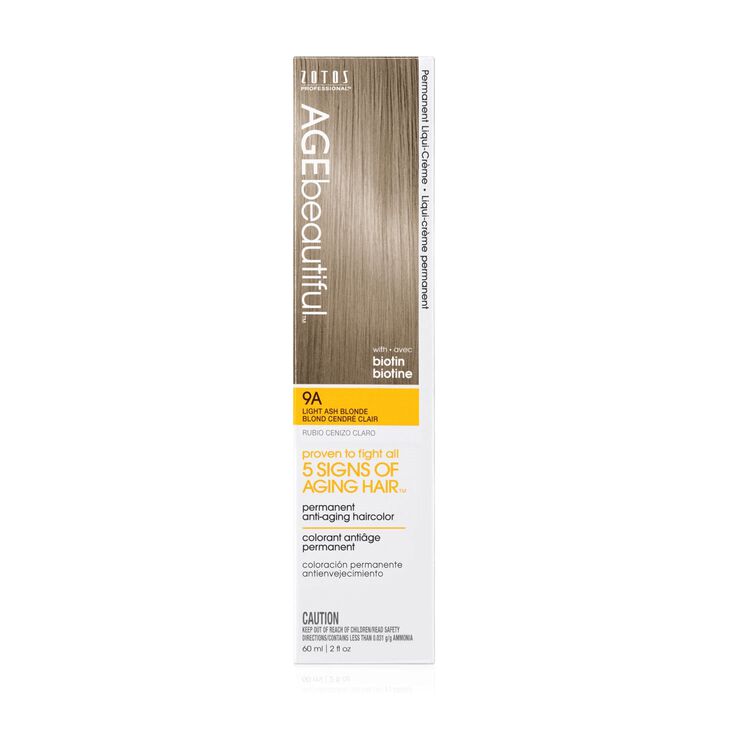 9A Light Ash Blonde Permanent Liqui-Creme Hair Color