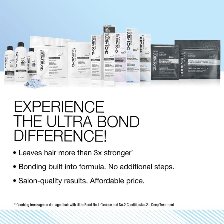 Ultra Bond Charcoal Clay Powder Lightener 6 oz