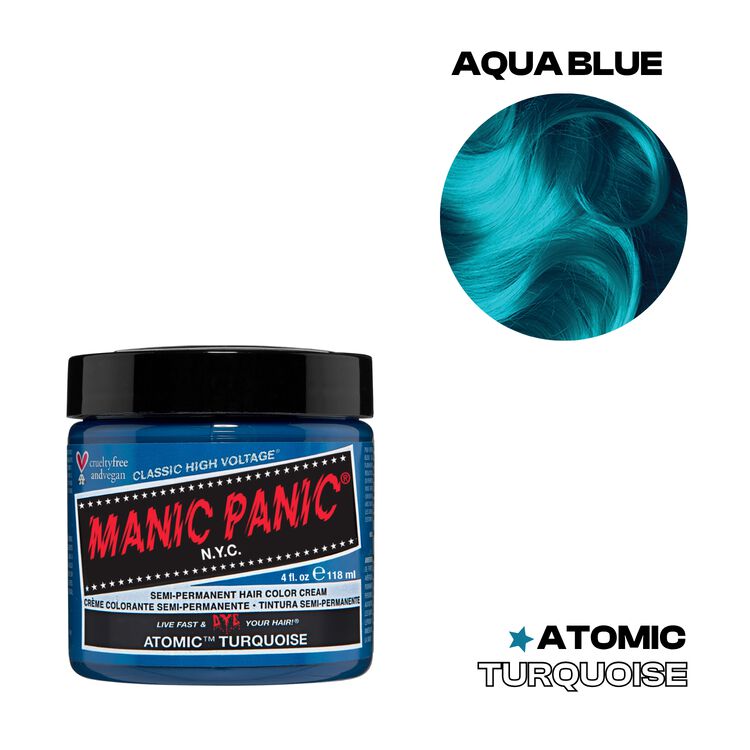 Manic Panic Semi-Permanent Color Cream Atomic Turquoise