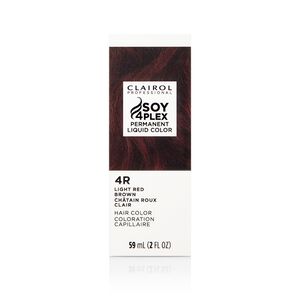 4R Light Red Brown Permanent Liquid Hair Color