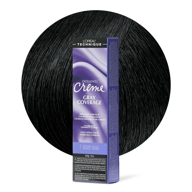 L'Oreal Excellence Creme Darkest Brown Black
