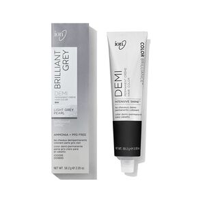 Brilliant Grey 8AV Light Grey Pearl Demi Permanent Cr&egrave;me Hair Color