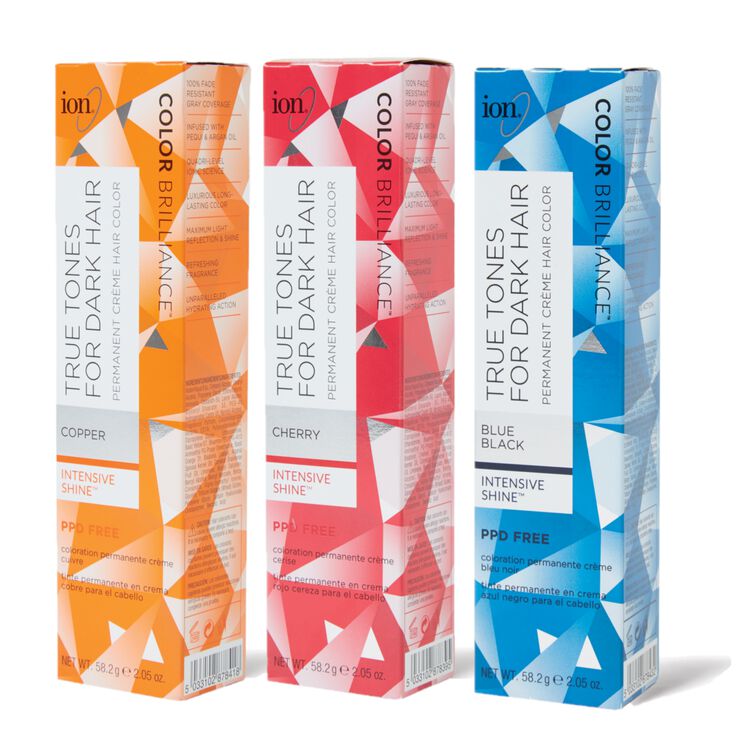 Ion True Tones for Dark Hair Permanent Crème Hair Color ...
