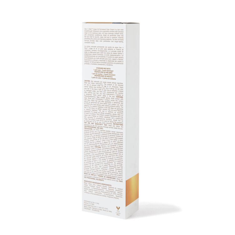 Argan Oil Permanent Color Cream 2N Black