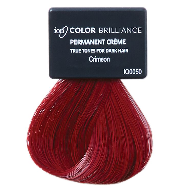 Ion True Tones for Dark Hair Permanent Crème Hair Color Crimson