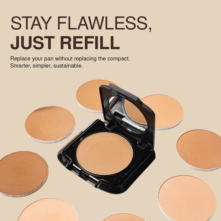 Dual Wet Dry Foundation Everlast Tan