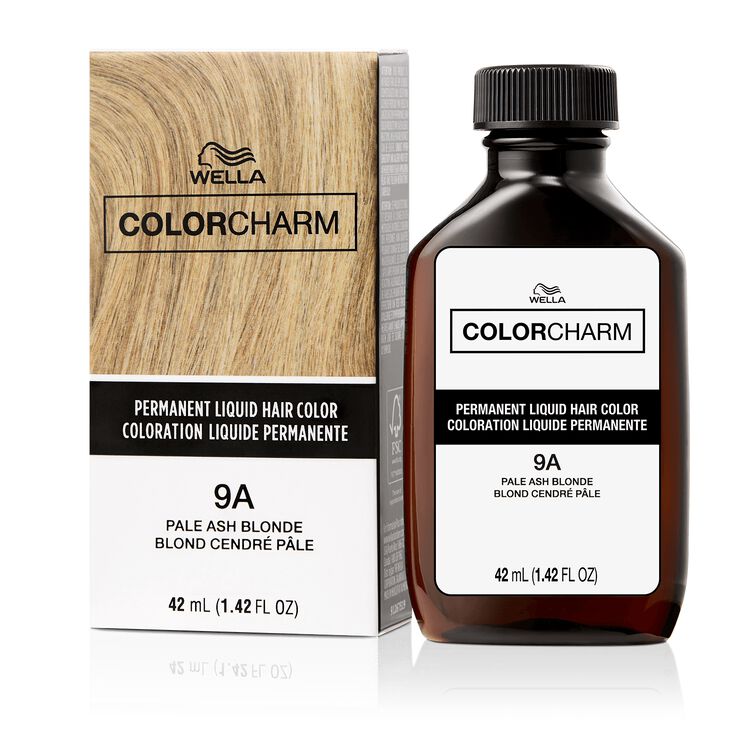 9A Pale Ash Blonde Permanent Liquid Hair Color