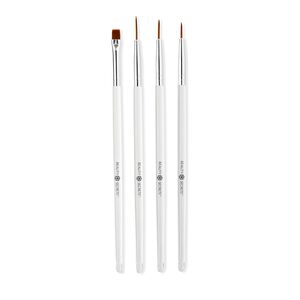 4 Pack Nail Art Brush Set