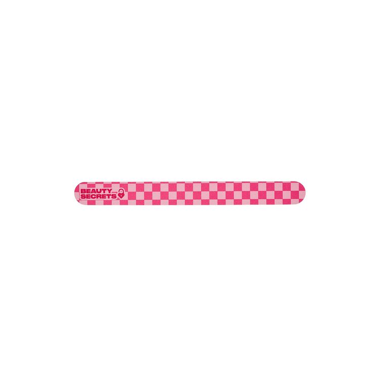Fashion Print Nail File 180/240 Checkerboard