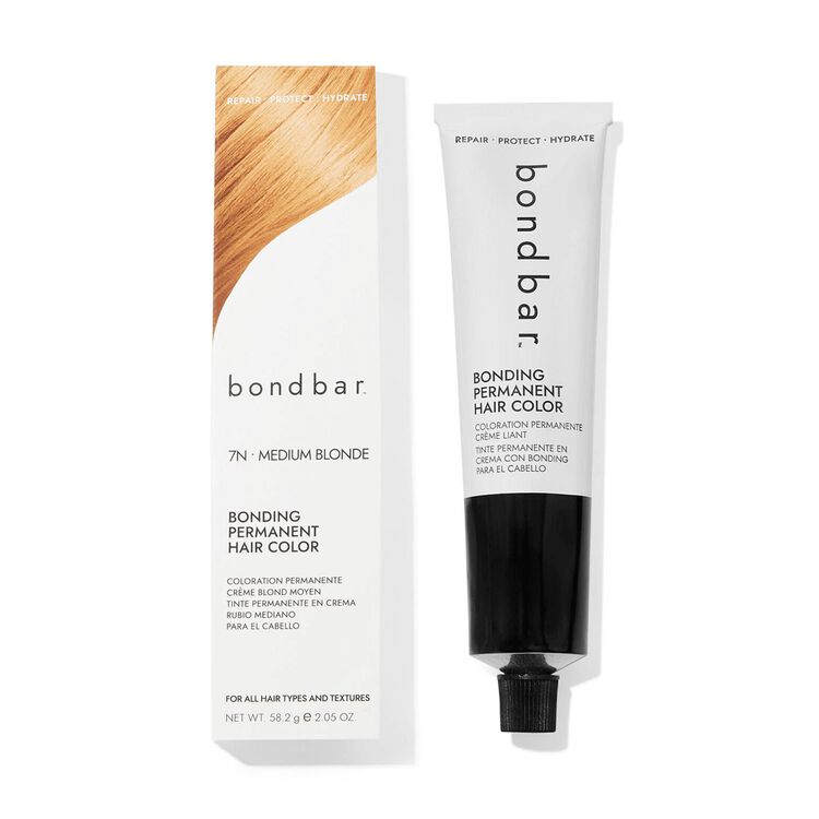 7N Medium Blonde Bonding Permanent Cr&egrave;me Hair Color