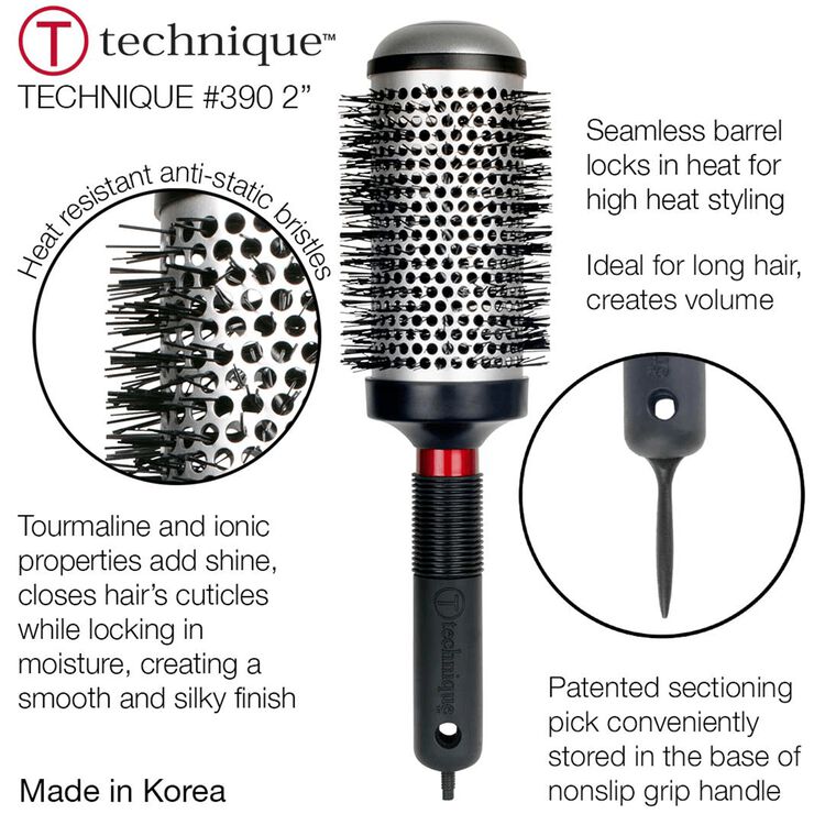 Technique 2" Round Brush