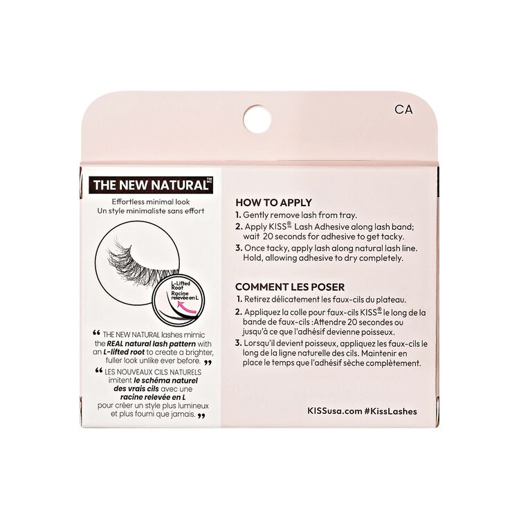 The New Natural False Eyelashes Full Strip Lash - White Shirt