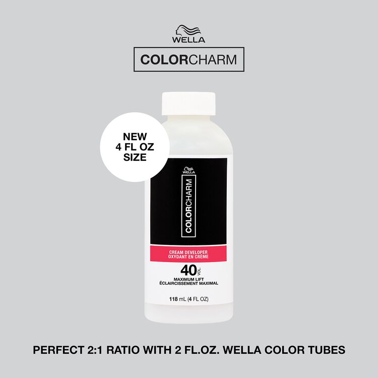 colorcharm 40 Volume Cream Developer 4 OZ