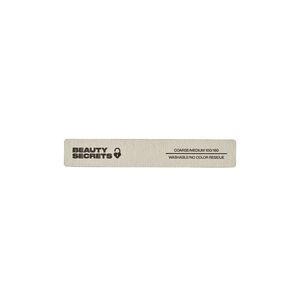100/180 Rectangle Zebra Cushion Nail File