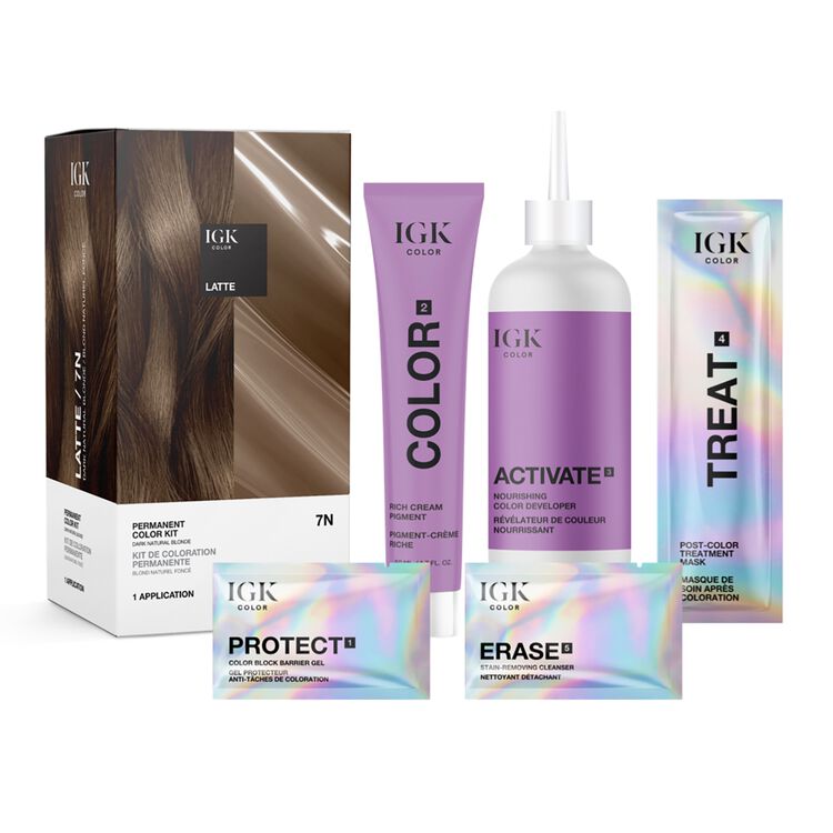 Latte Permanent Color Kit