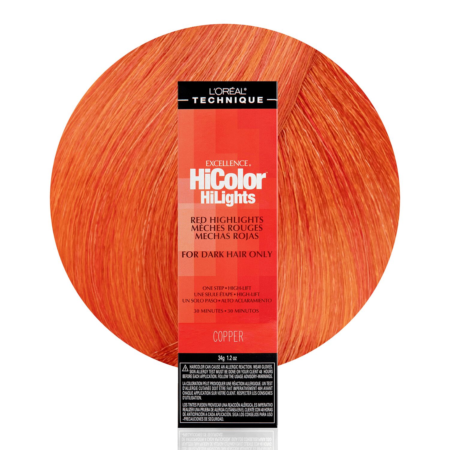 L'Oreal HiColor Permanent Color Creme— Copper | Sally Beauty