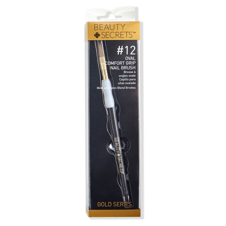 #12 Oval Pro Comfort Grip Nail Brush