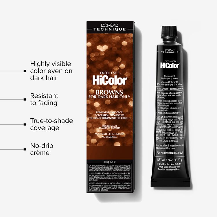 Coolest Brown Permanent Creme Hair Color