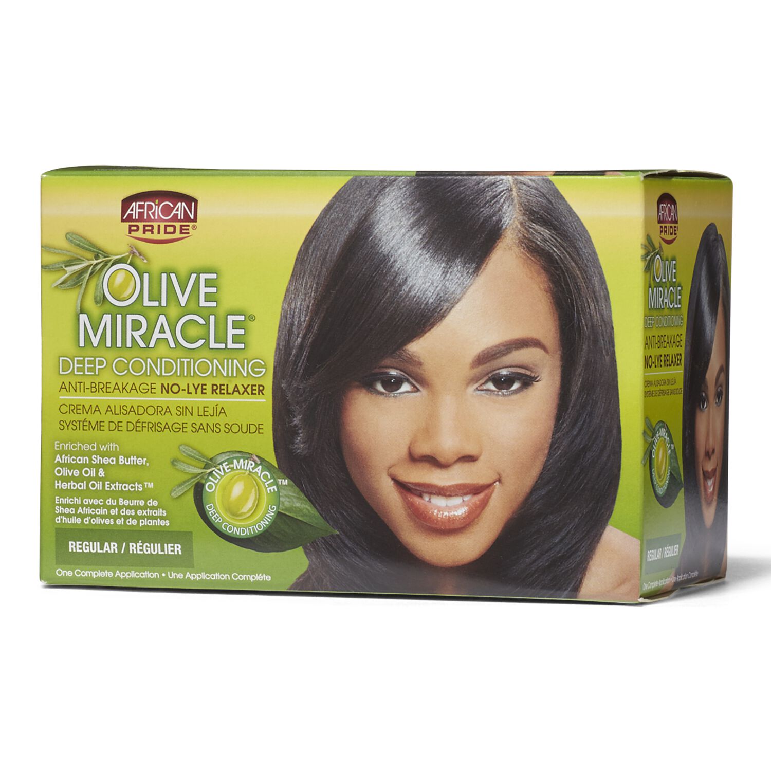 African Pride Miracle Deep Conditioning NoLye Relaxer System Regular