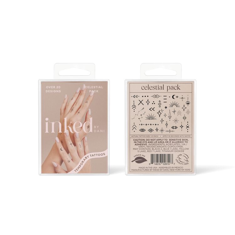 Celestial Temporary Tattoo Pack
