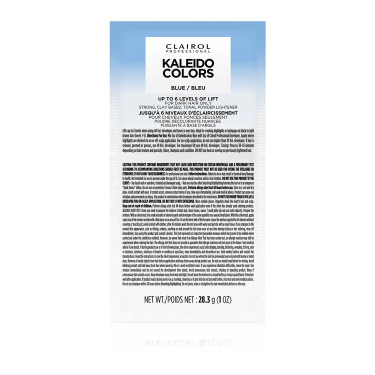 Blue Powder Lightener Packette