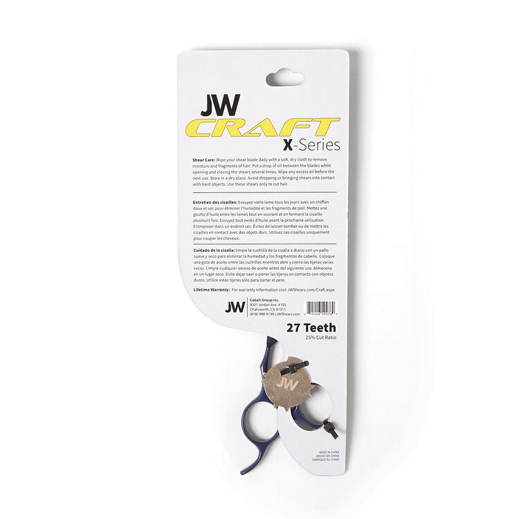 JW Shears Craft X Series 27 Teeth Thinner