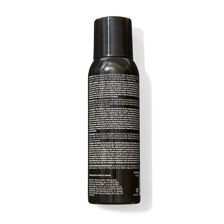 Left On Red Temporary Hair Color Spray