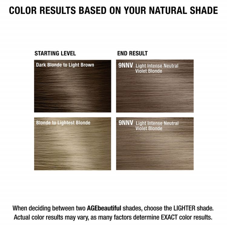 9NNV Light Intense Neutral Violet Blonde Permanent Liqui-Crème Hair Color