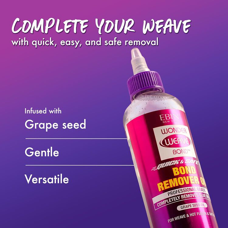 Wonder Weave Bond Remover Oil - Clear