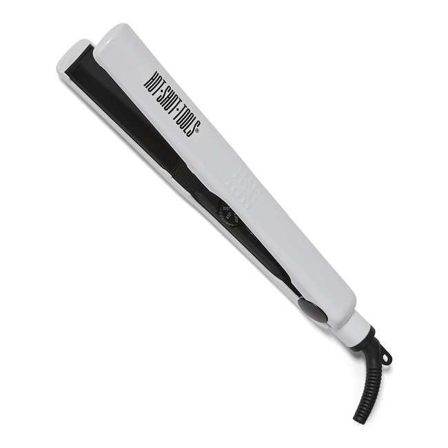 Black Pearl Digital Ceramic Flat Iron by Hot Shot Tools Flat