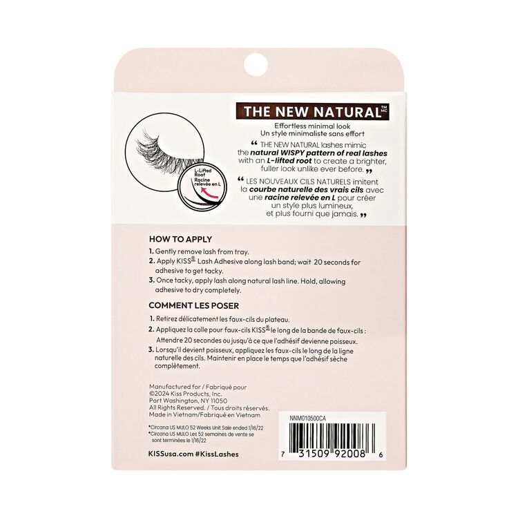 The New Natural Fake Eyelashes Multipack - Pearl Earring