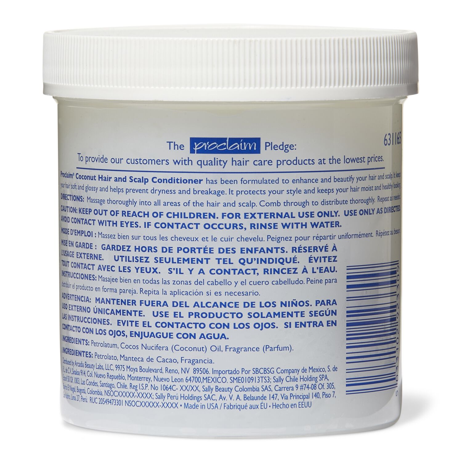 Proclaim Coconut Oil Hair and Scalp Conditioner Conditioner