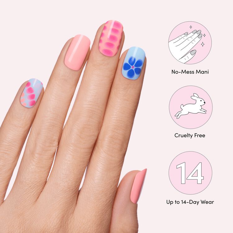 Glaze Art- Amsterdam Haze Gel Nail Polish Strips