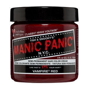 Manic Panic Semi-Permanent Hair Color Cream Vampire Red