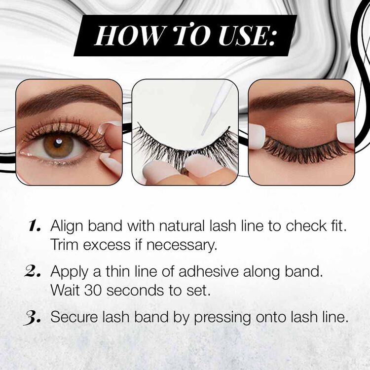 3D Faux Mink Lashes #858 4 Pack