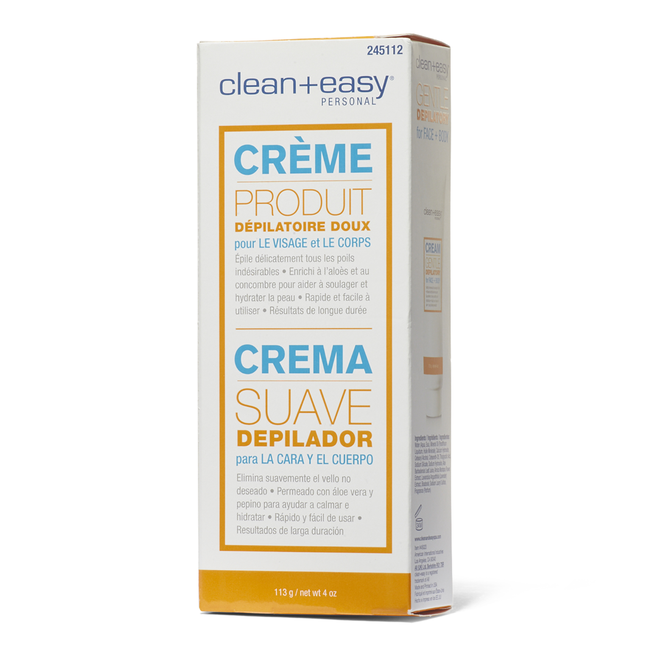 Clean + Easy Face & Body Cream Depilatory