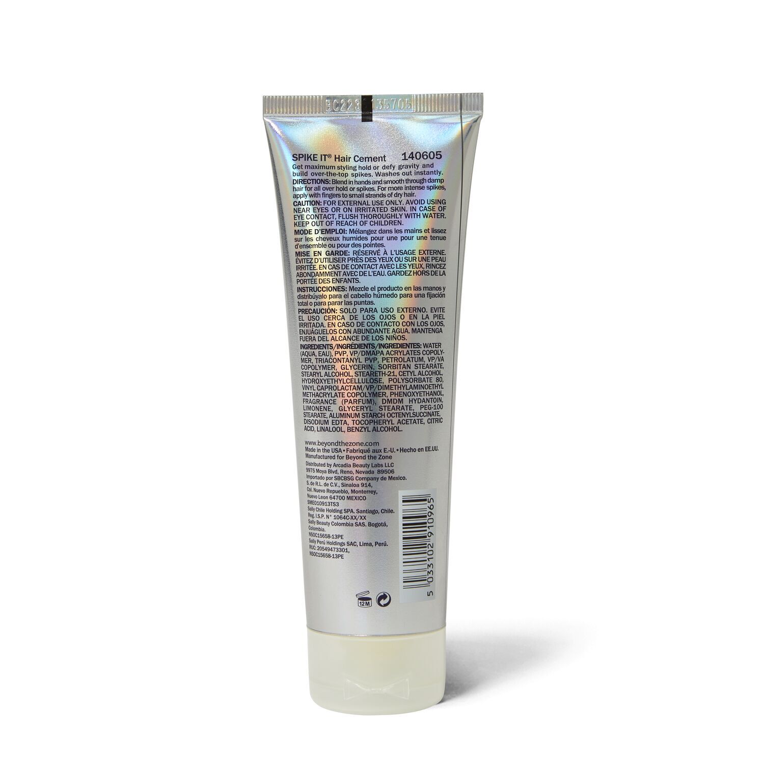 Beyond The Zone Spike It Hair Cement Gels & Glazes Sally Beauty