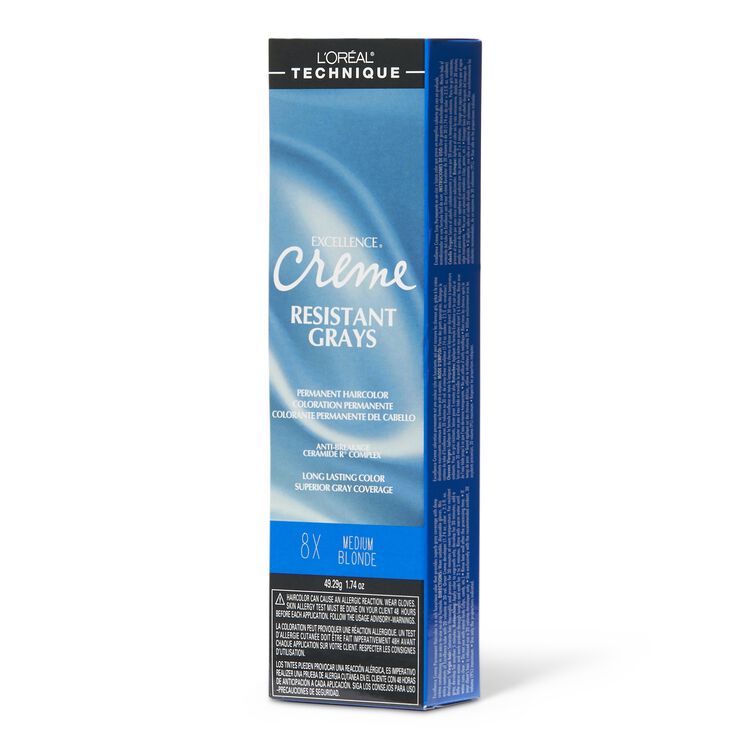 L'Oreal Creme Resistant Gray Medium Blonde