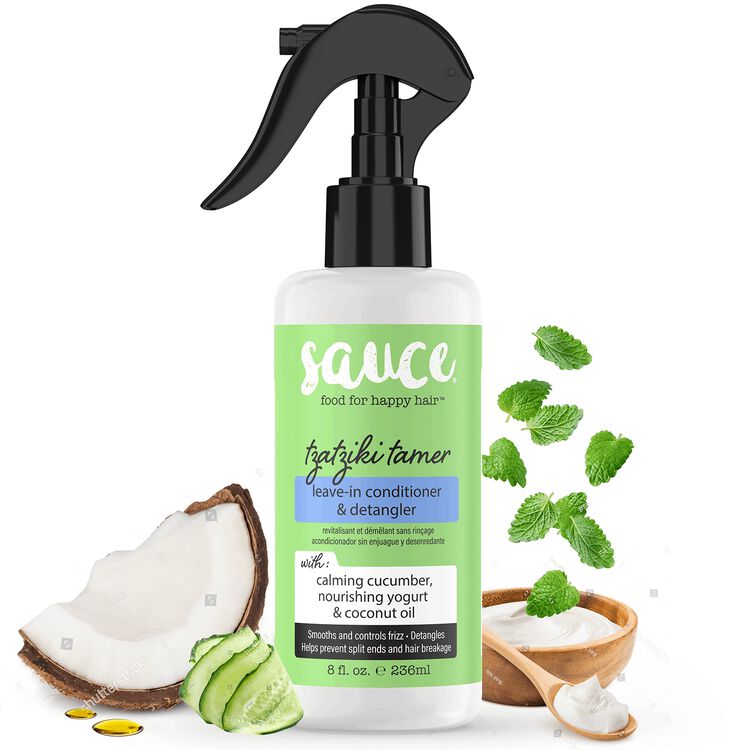 Tzatziki Taming Spray Leave-In Conditioner and Detangler
