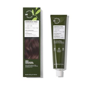 Ammonia-Free Permanent Hair Color Dark Natural Copper Brown 3NC