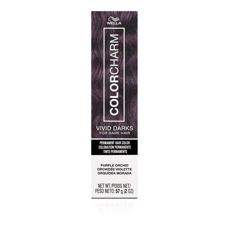 Vivid Darks Permanent Cream Hair Color Purple Orchid