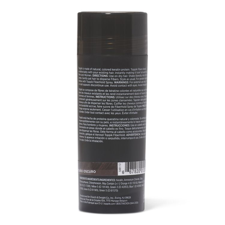 Dark Brown Hair Building Fibers .97 oz