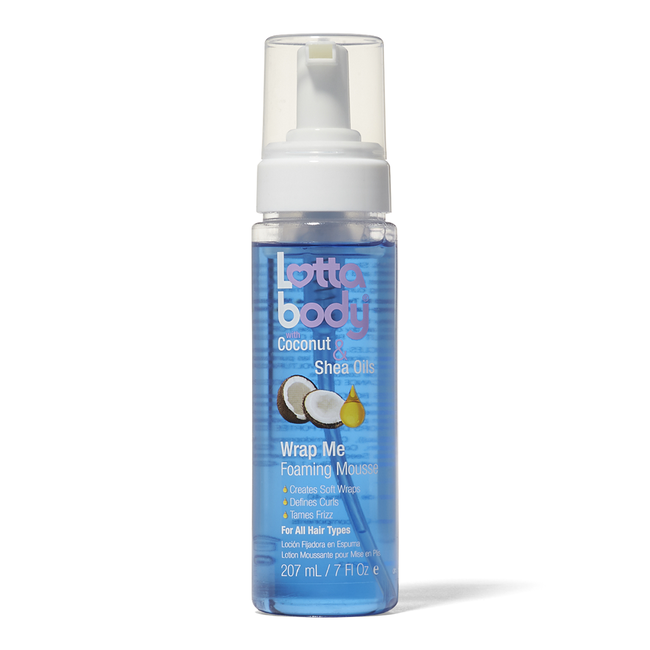 Lottabody Wrap Me Foaming Mousse Styling Products Textured Hair