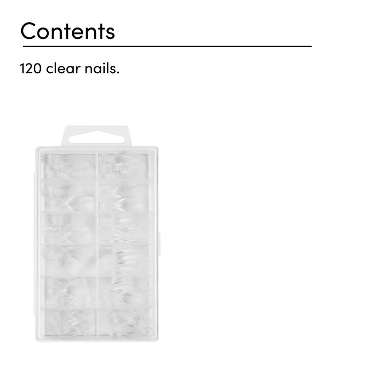 GelXtend Nail Bulk - Medium Square Tips