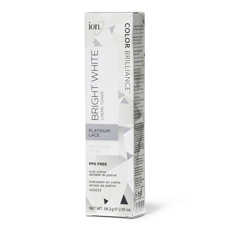 Bright White Creme Toner Platinum Lace